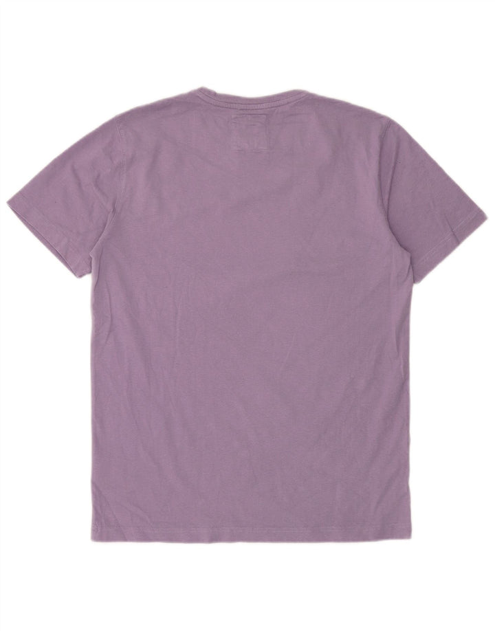 CREW CLOTHING Ανδρικό T-Shirt Top Medium Purple Βαμβακερό