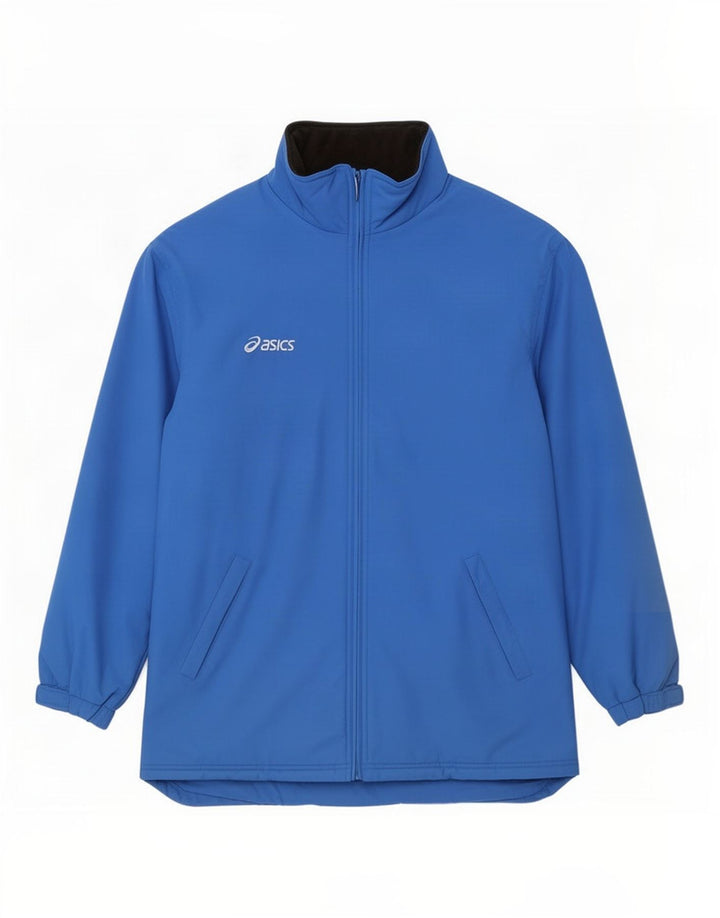 Ανδρικό τζάκετ Asics Windbreaker UK 42 XL Μπλε