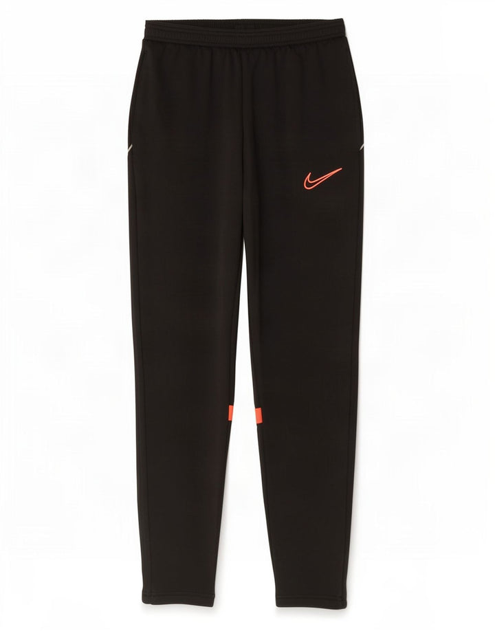 Ανδρικές φόρμες Nike Dri Fit Παντελόνια μεσαίου μαύρου χρώματος πολυεστέρα