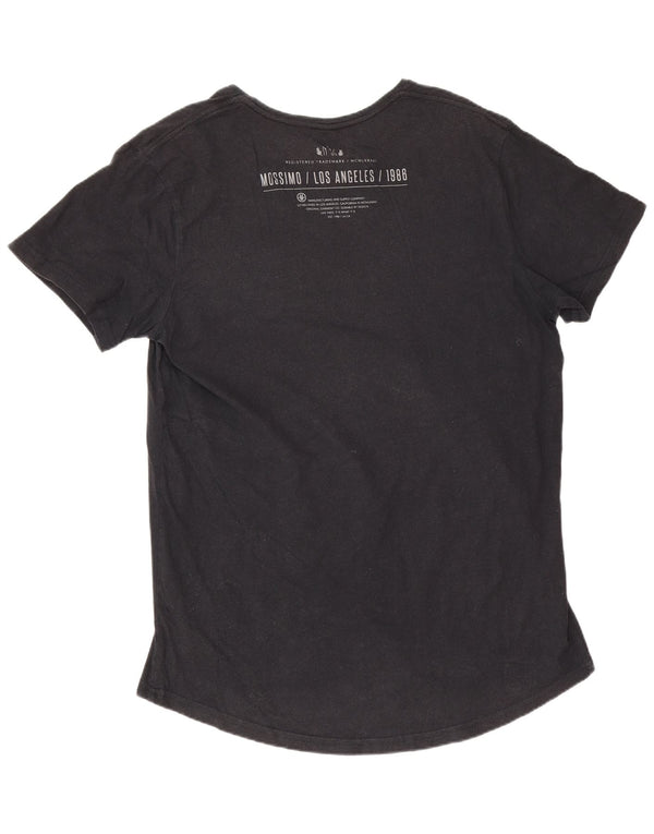 Mossimo Mens Los Angeles Graphic T-Shirt Top Medium Black Cotton