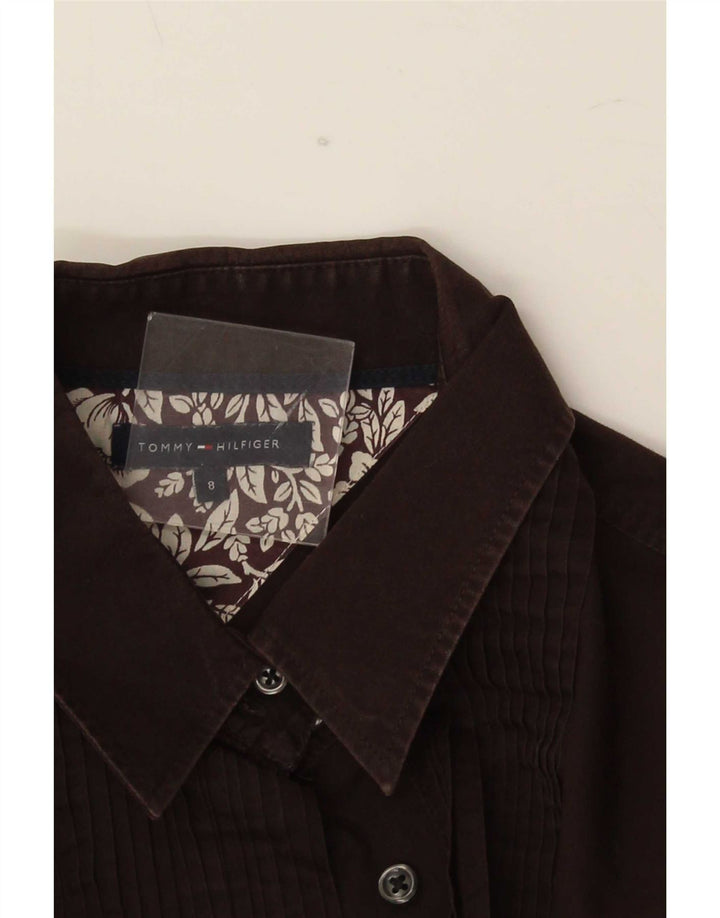 Tommy Hilfiger γυναικείο σμόκιν πουκάμισο US 8 Μεσαίο καφέ