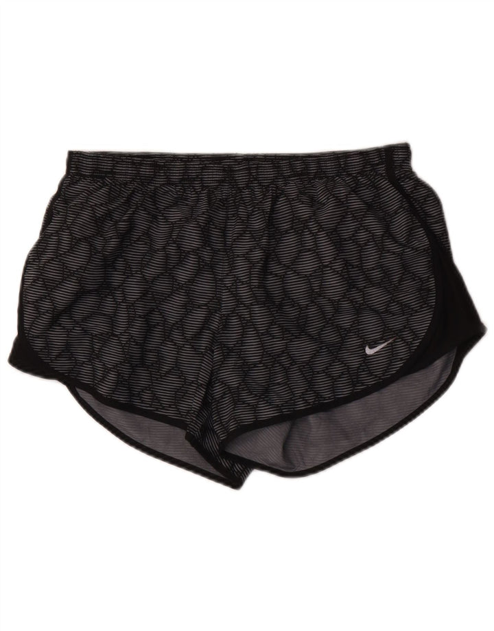 Γυναικείο αθλητικό σορτς Nike Dri Fit UK 10 Small Grey Geometric Polyester