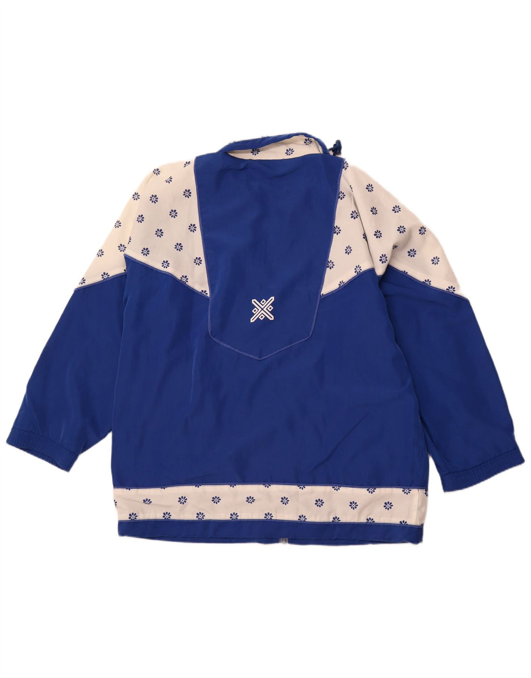 Γυναικεία αθλητική φόρμα VINTAGE Top Jacket 2XL Blue Colourblock Retro