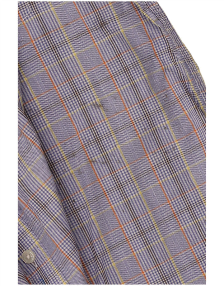 Ανδρικό πουκάμισο Eddie Bauer XL Blue Check Cotton