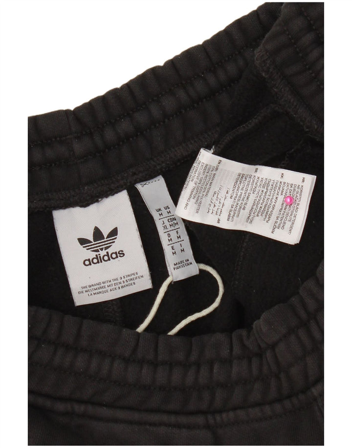 Ανδρικό αθλητικό σορτς Adidas, μεσαίο μαύρο βαμβακερό
