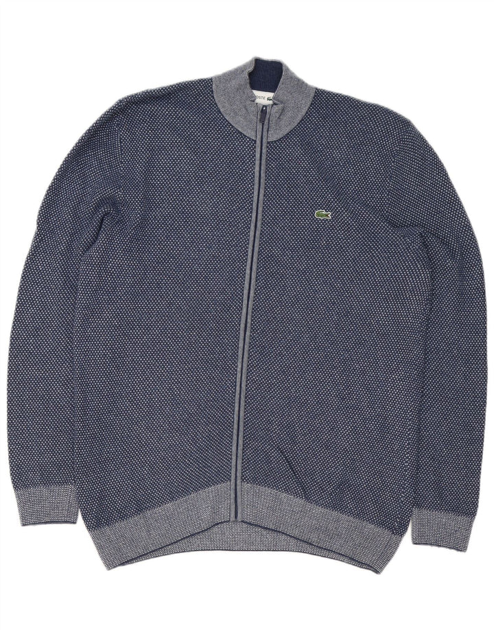 Ανδρική ζακέτα Lacoste, νούμερο 5, Μεγάλο Navy Blue Flecked