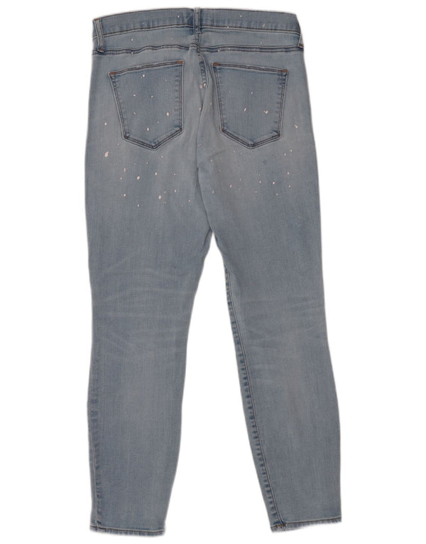 Gap Γυναικείο Skinny Jeans W30 L27 Βαμβακερό με μπλε στίγματα