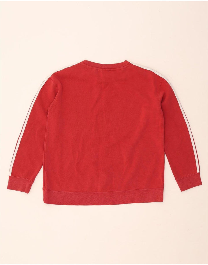 Γυναικεία φούτερ ADIDAS Oversized Jumper UK 8 Small Red Cotton