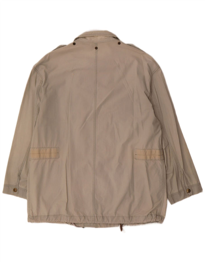 Vintage Ανδρικό Military Jacket UK 38 Medium Beige Βαμβακερό