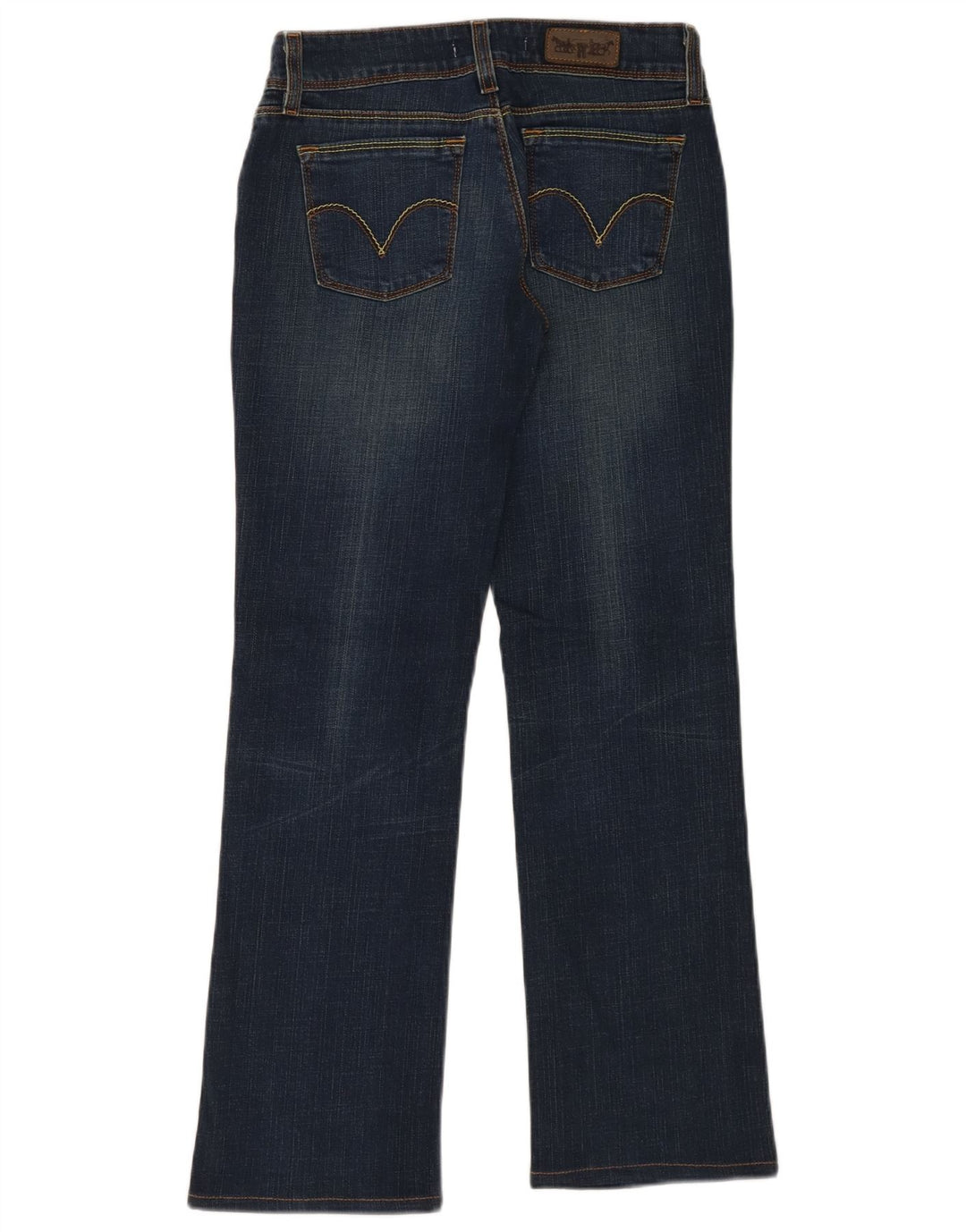 LEVI'S Womens 570 Straight Jeans W28 L29 Blue Cotton