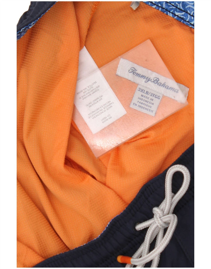 Ανδρικό σορτς κολύμβησης TOMMY BAHAMA 3XL Navy Blue Polyester