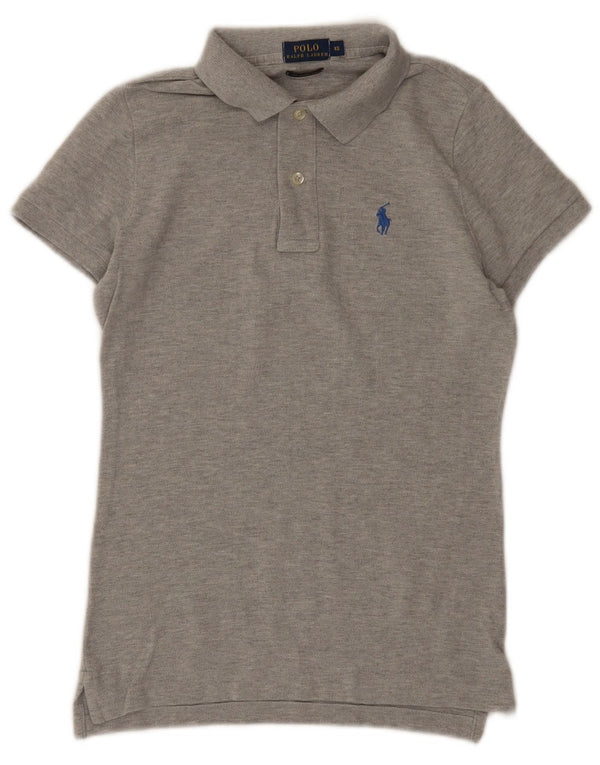 Polo Ralph Lauren Ανδρικό Skinny Fit πουκάμισο Polo XS Γκρι
