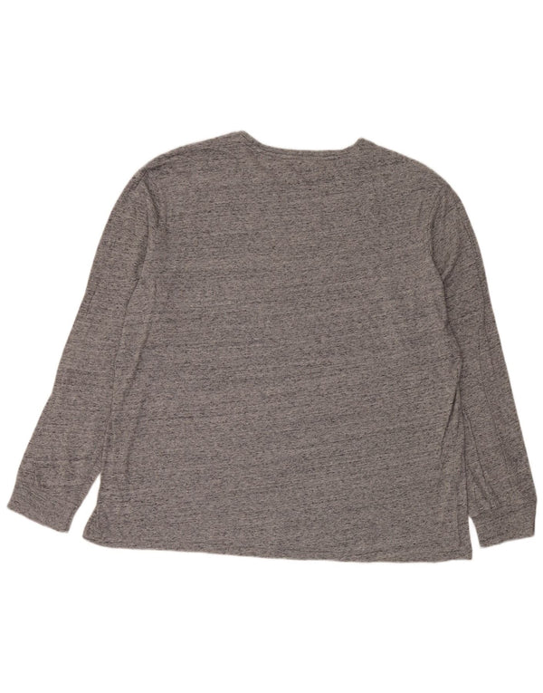 Polo Ralph Lauren Ανδρικό μακρυμάνικο μπλουζάκι 2XL Γκρι βαμβακερό