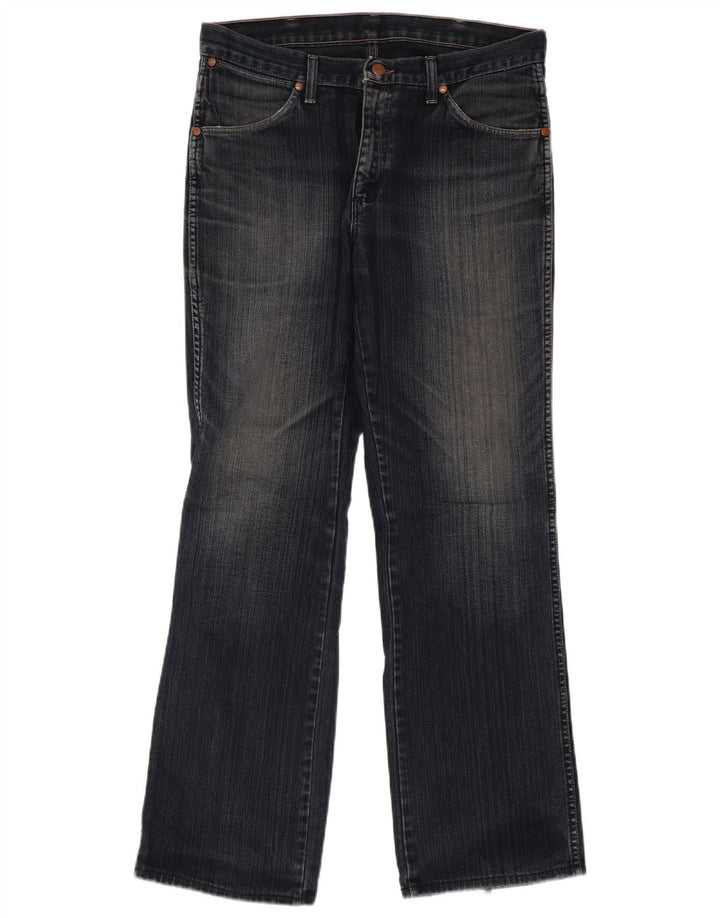Ανδρικό τζιν Wrangler Alaska Bootcut W33 L31 Navy Blue Cotton