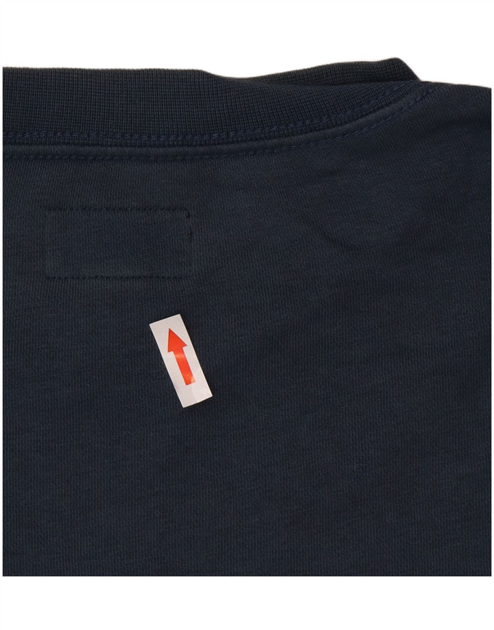 Ανδρικό γραφικό φούτερ Converse Jumper Small Navy Blue