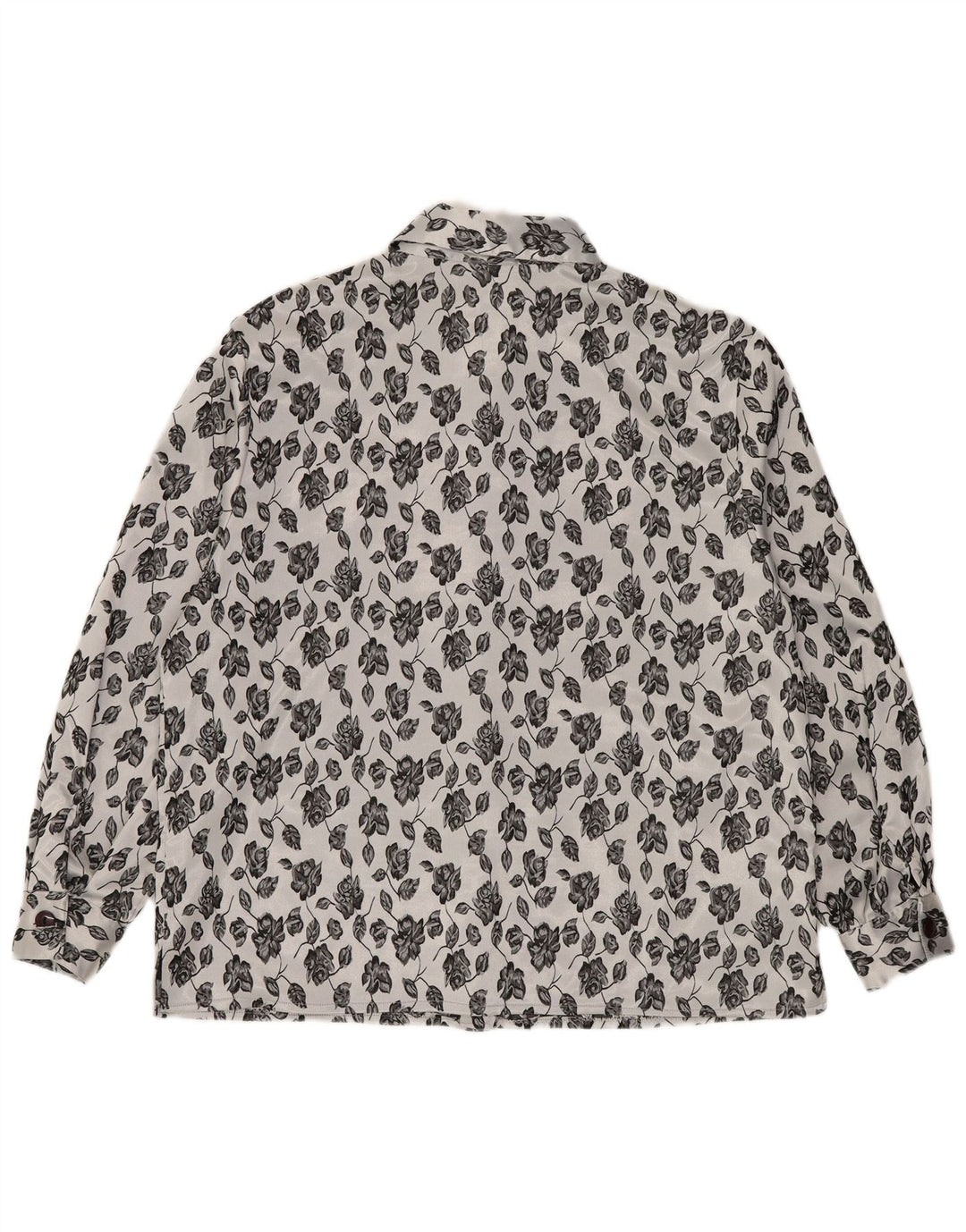 Το γυναικείο πουκάμισό σας Sixth Sense UK 14 Large White Floral Polyester