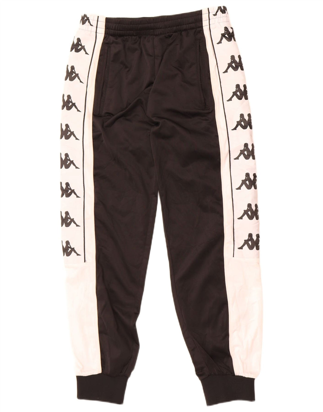 Ανδρική φόρμα γραφικής Kappa Παντελόνι Joggers Small Black Colourblock