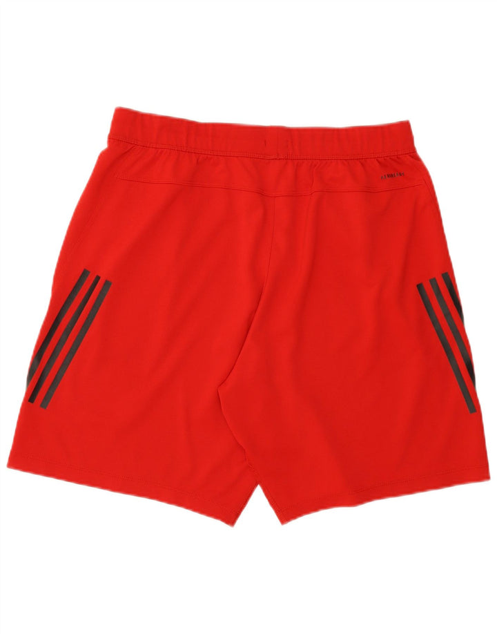 Ανδρικό σορτς Adidas Aeroready Sport μεγάλο κόκκινο πολυεστέρα