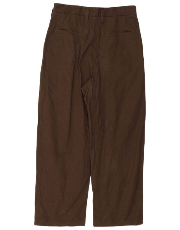 Zara Ανδρικό παντελόνι Chino Loose Fit EU 38 Small W30 L28 Χακί βαμβακερό