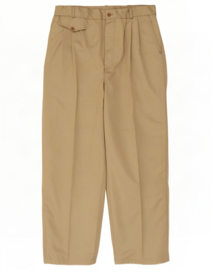 Vintage Ανδρικό παντελόνι Chino με καρφίτσες W32 L28 Beige