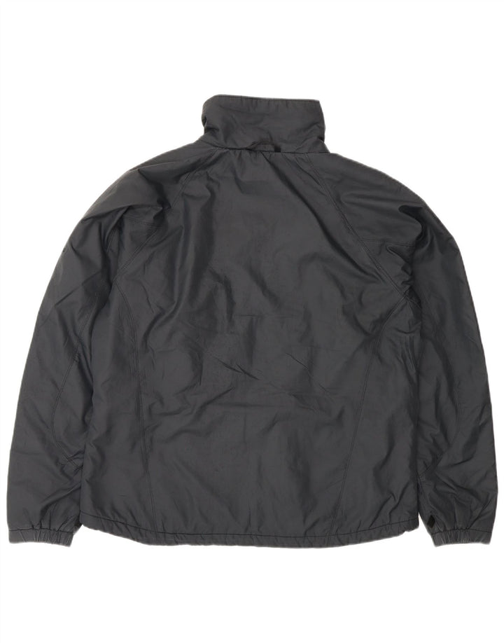 Columbia Γυναικείο Windbreaker Jacket UK 14 Medium Black Polyester