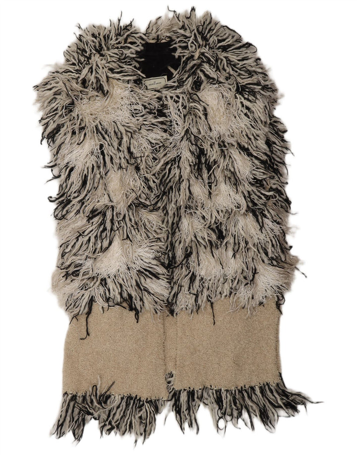 MALENE BIRGER Γυναικείο πουλόβερ ζακέτα UK 10 Small Off White Bohemian