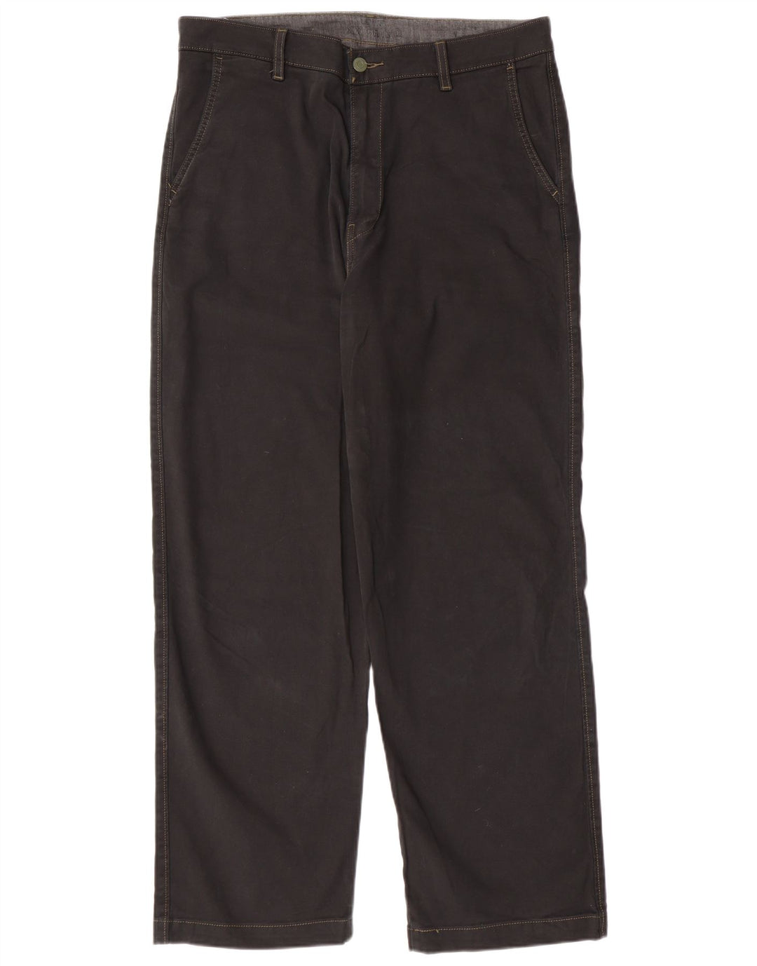 LEVI'S Ανδρικό 540 ίσιο παντελόνι Chino W33 L29 Μαύρο βαμβακερό