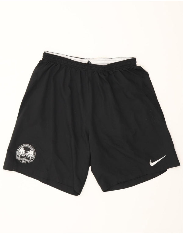 Αθλητικό σορτς Nike Boys Dri Fit 13-14 ετών XL μαύρο πολυεστέρα