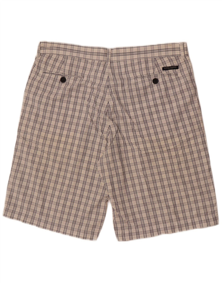 Ανδρικό σορτς Chino Marina Yachting IT 50 Large W36 White Check