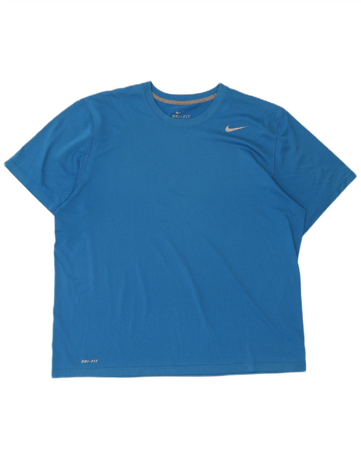 Ανδρικό T-Shirt Nike Dri Fit Μπλε XL