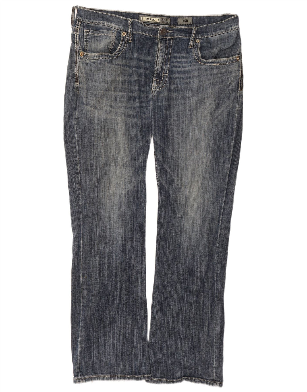 BKE Ανδρικό τζιν Derek Bootcut W36 L31 Navy Blue Cotton