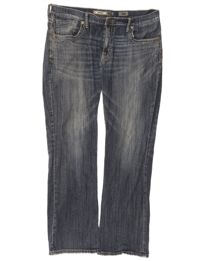 BKE Ανδρικό τζιν Derek Bootcut W36 L31 Navy Blue Cotton