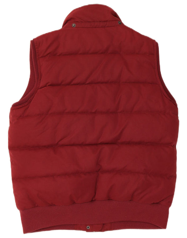 Fat Face Γυναικείο padded Gilet UK 14 Large Maroon Πολυεστέρας