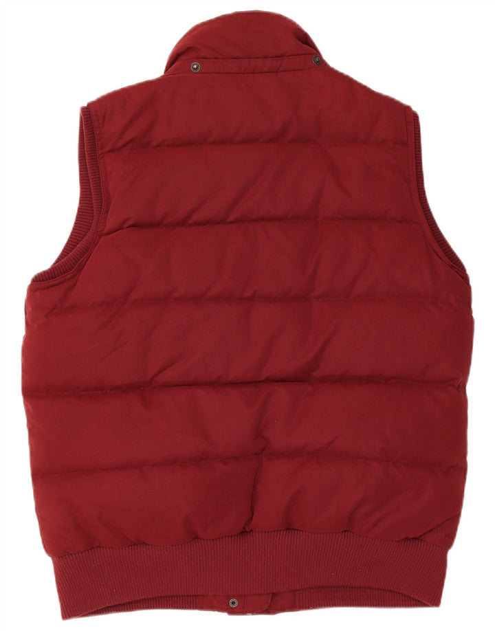 Fat Face Γυναικείο padded Gilet UK 14 Large Maroon Πολυεστέρας
