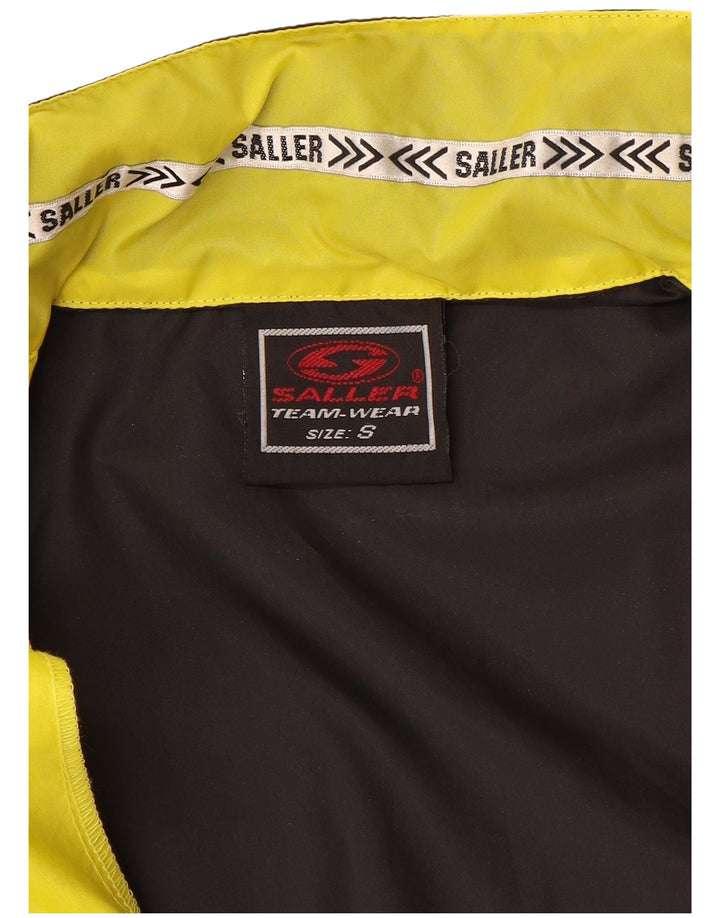 Ανδρικό γραφικό μπουφάν βροχής Saller UK 36 Small Yellow Colorblock Polyamide
