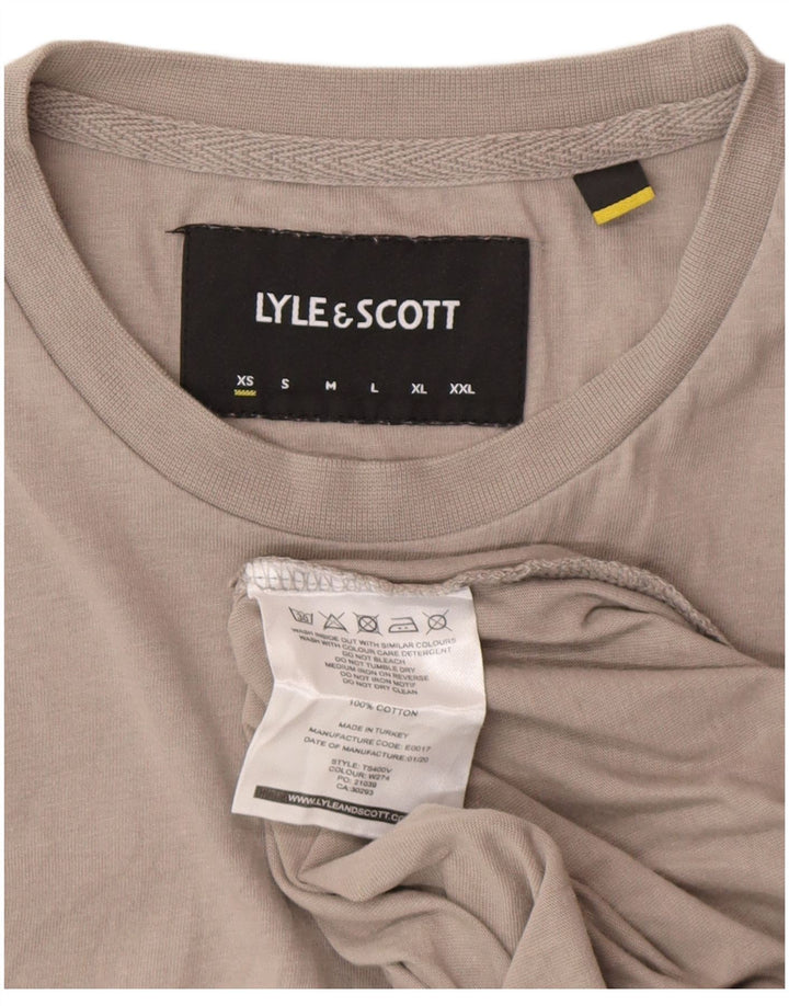 Ανδρικό T-Shirt Lyle & Scott Top XS Γκρι βαμβακερό