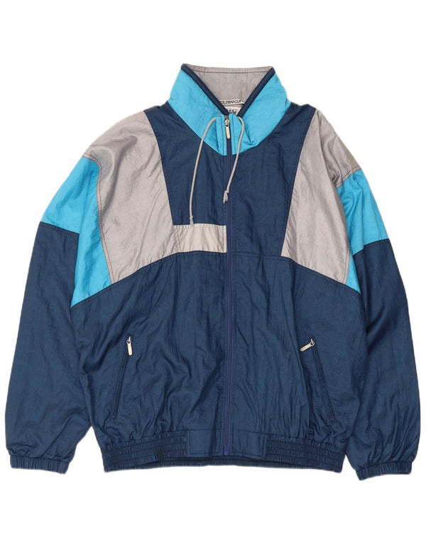 Ανδρική φόρμα Golden Cup Top Jacket EU 48 Medium Navy Blue Retro