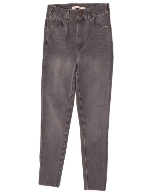 Γυναικείο τζιν Levi's Mile High Super Skinny W27 L28 Γκρι βαμβακερό