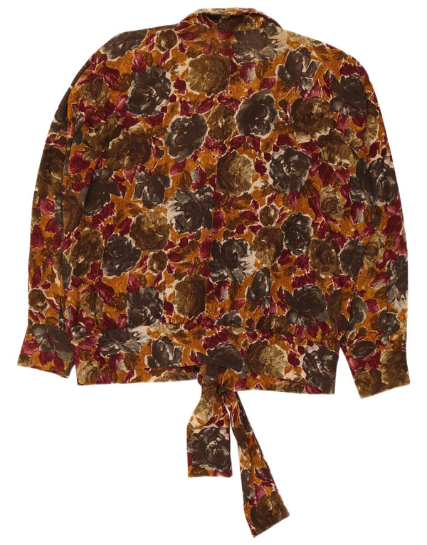 Vintage Γυναικείο Πουκάμισο Μπλούζα UK 20 2XL Πολύχρωμο Floral