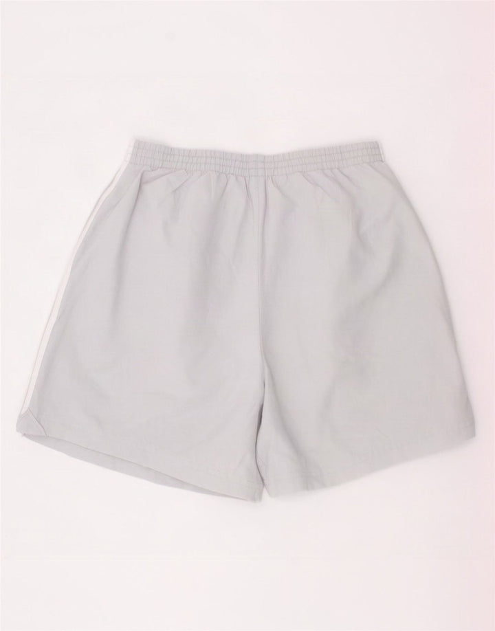 Adidas Girls Sports Short 11-12 Years Grey Polyester
