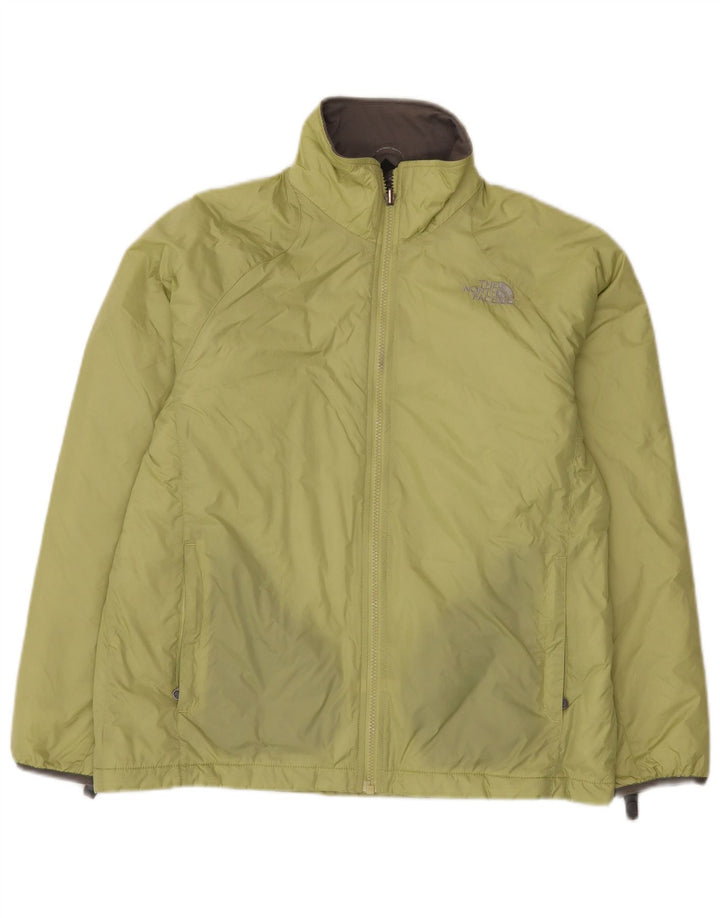 The North Face Γυναικείο Windbreaker Jacket UK 16 Large Yellow Polyester