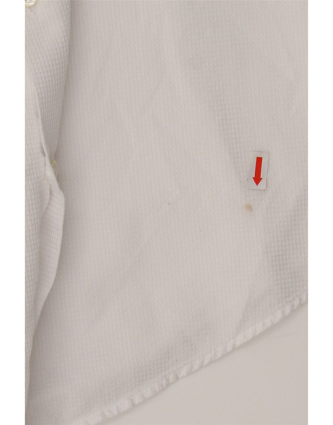 ZARA Mens Slim Fit Shirt Large White Cotton Vintage Zara and Second-Hand Zara from Messina Hembry 