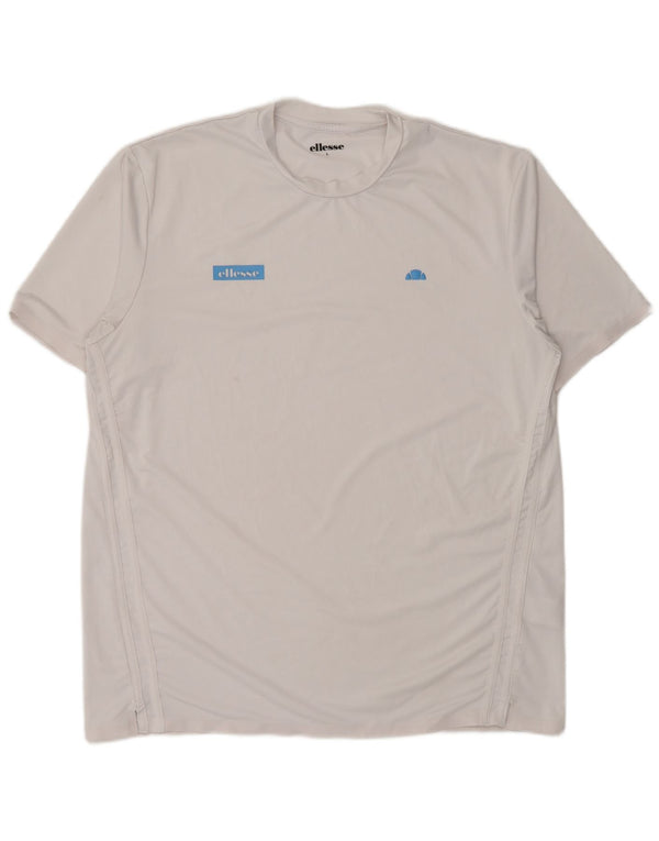 Ανδρικό T-Shirt Ellesse Top Large White Polyester