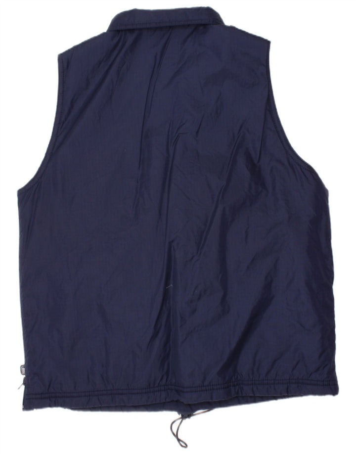 Ellesse Boys Pullover Gilet 10-11 Years Navy Blue Polyester