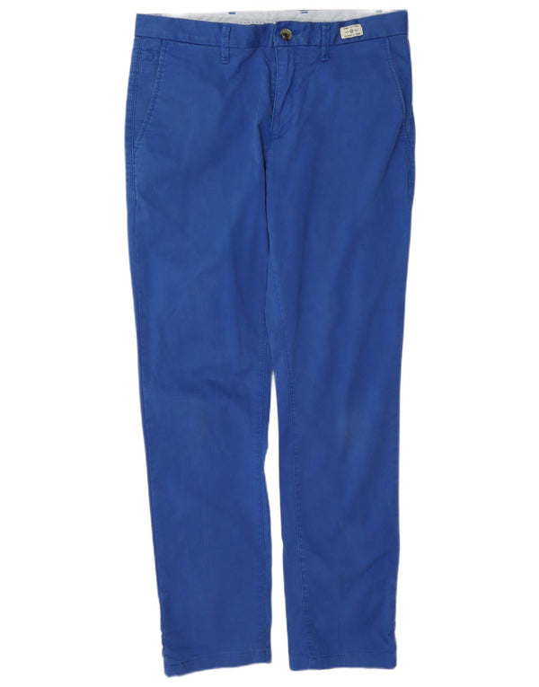 Tommy Hilfiger Ανδρικό παντελόνι Chino Slim W32 L32 Μπλε βαμβακερό