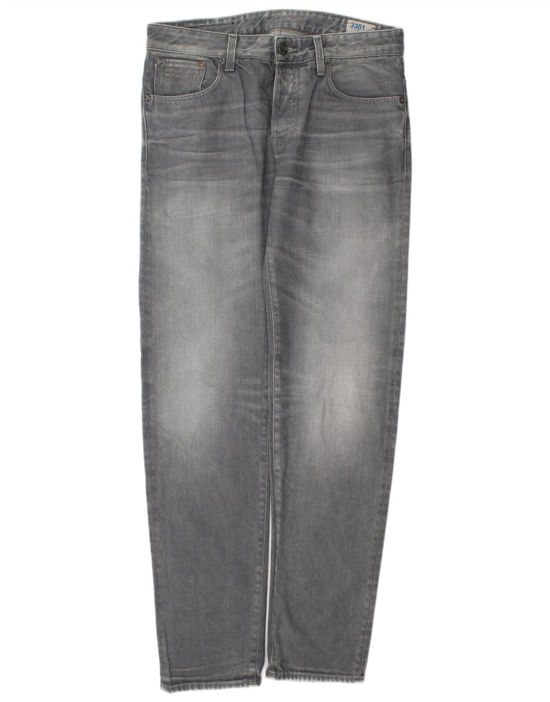 Ανδρικό Slim Jeans G-Star W32 L34 Γκρι βαμβακερό