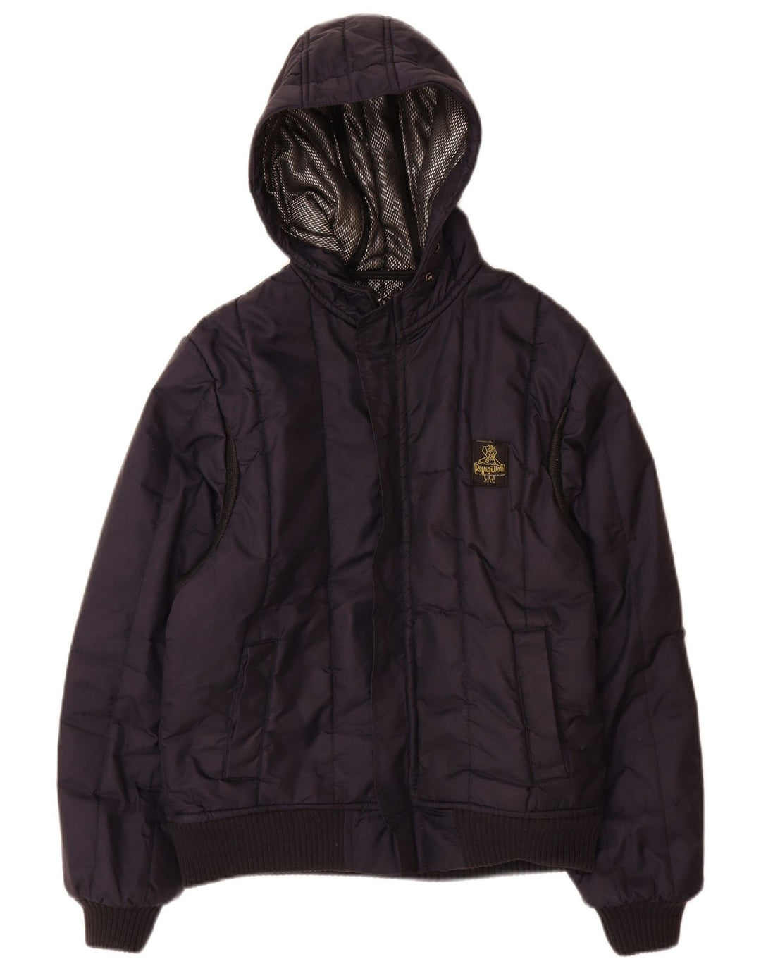 Refrigiwear Boys Hooded Jacket 13-14 Years Large Navy Blue Polyamide