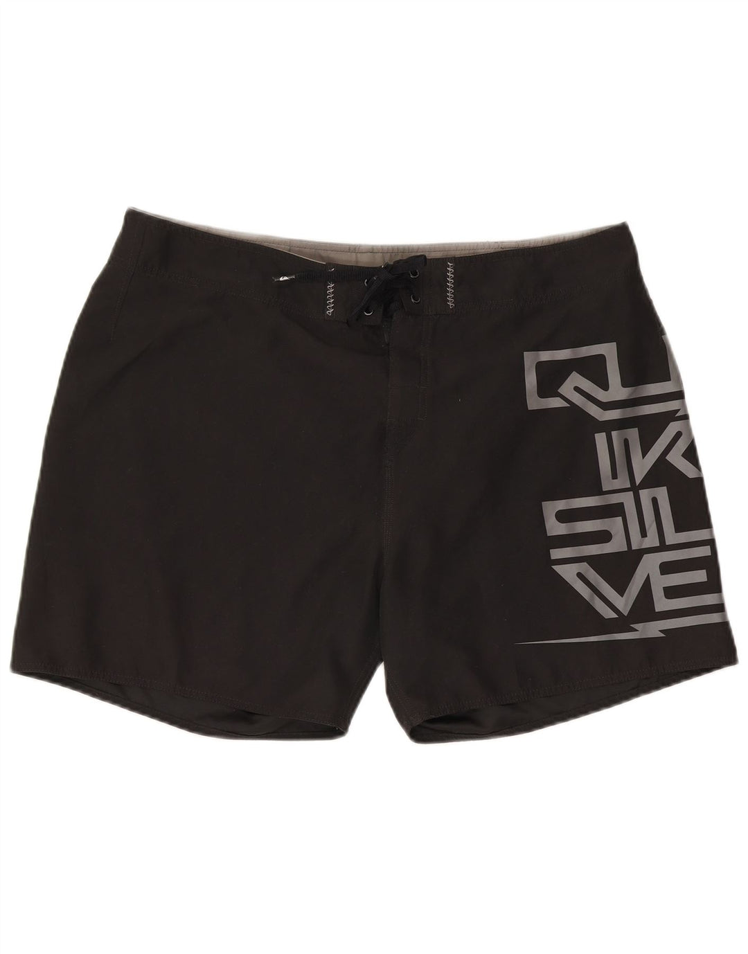 Ανδρικό γραφικό σορτς κολύμβησης Quiksilver XL μαύρο πολυεστέρα
