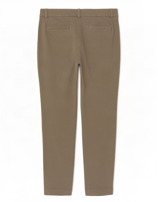 Gap Γυναικείο Skinny Cropped Παντελόνι US 8 Medium W30 L25 Χακί βαμβακερό
