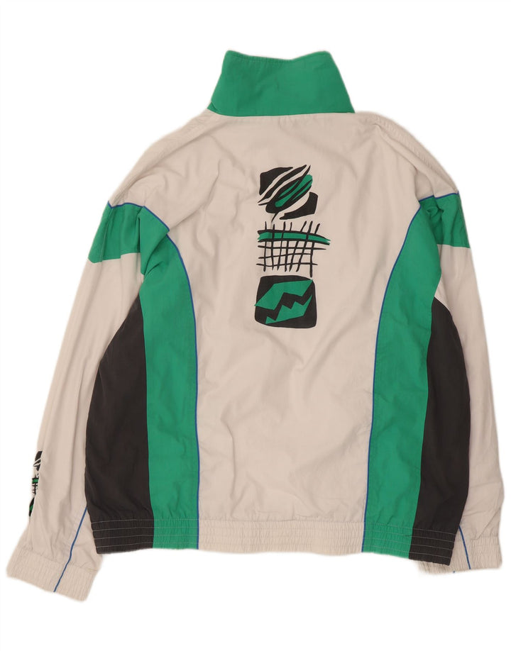 Ανδρική φόρμα Lotto Graphic Top Jacket XL White Colourblock